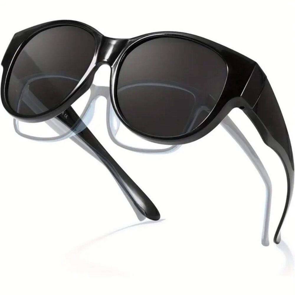 Black Fit over sunglasses - NEW